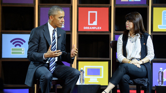 Ba gương mặt trẻ đối thoại với Obama là ai?