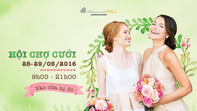 Đón mùa cưới với ngày hội Saving Wedding 2016 tại Diamond Place