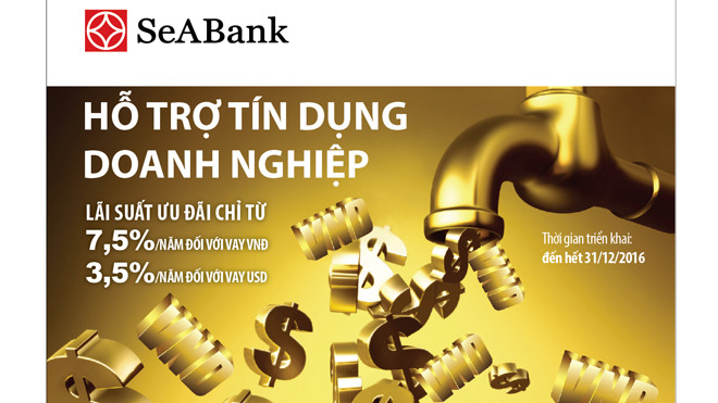 Doanh nghiệp có nhiều cơ hội vay vốn với lãi suất ưu đãi tại SeABank