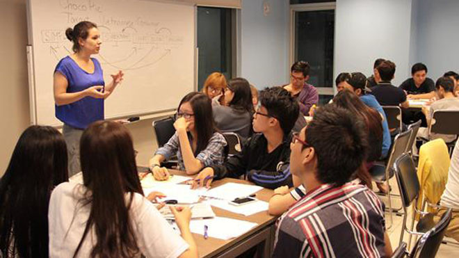 Sinh viên tại ERC luôn được khuyến khích để chủ động tìm hiểu và nghiên cứu các vấn đề trong môn học