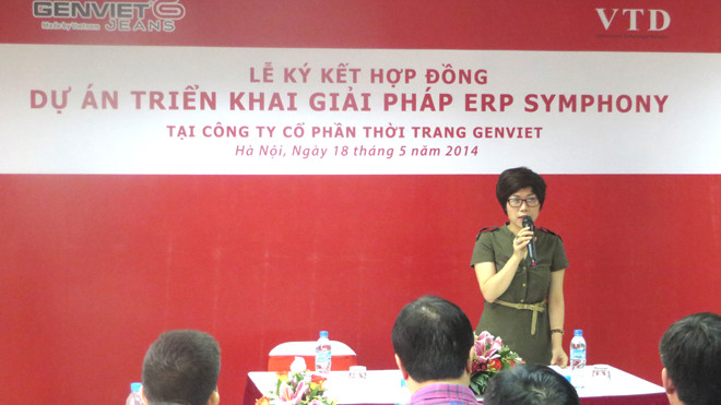 Dự án triển khai giải pháp ERP SYMPHONY