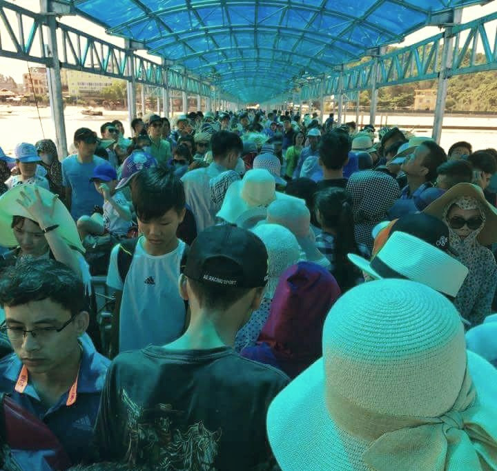 Bão số 2: Cô Tô cấm tàu, 1.640 du khách vẫn ở lại đảo