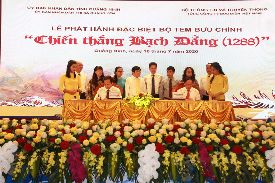 Quảng Ninh: Phát hành bộ tem đặc biệt về Chiến thắng Bạch Đằng