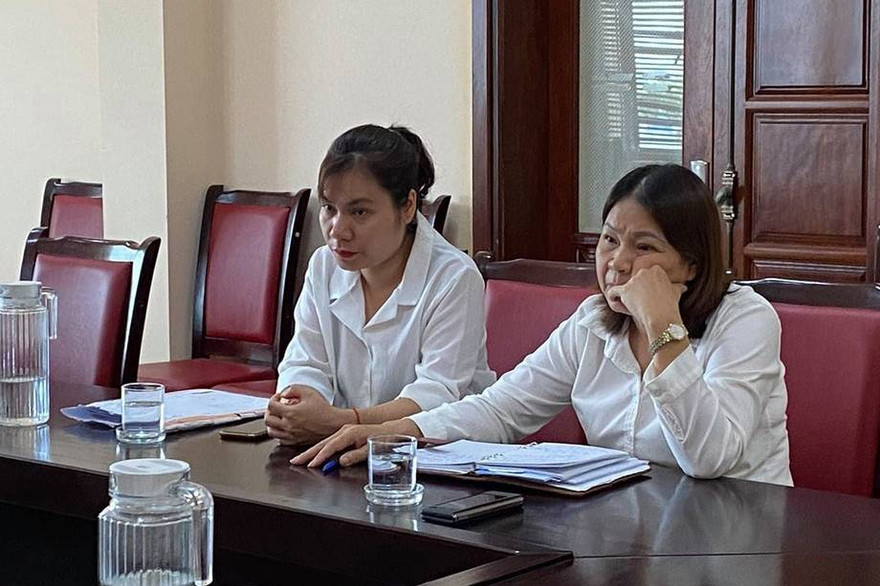 Hai "Nhà báo" mạo danh tại cơ quan chức năng.