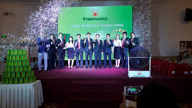 Pymepharco tổ chức hội nghị “Khách hàng vàng Coldflu Forte“