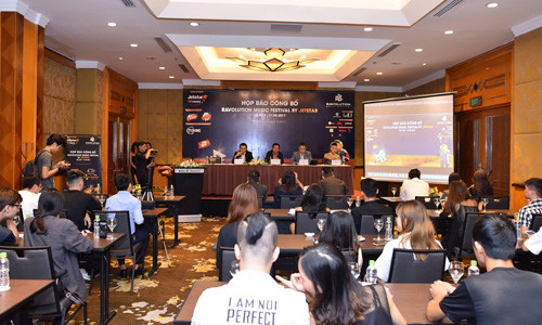 Họp báo công bố Ravolution Music Festvial – Đại tiệc âm nhạc điện tử đỉnh cao tại Việt Nam