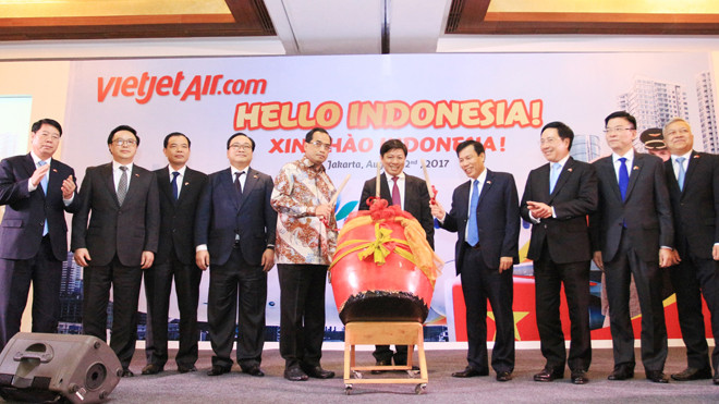 Vietjet mở đường bay TP.HCM - Jakarta (Indonesia)