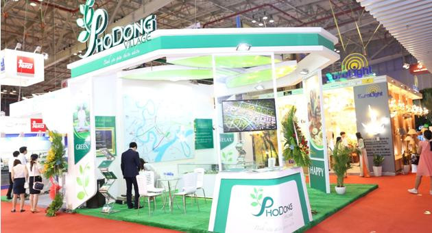 Gian hàng PhoDong Village tại sự kiện