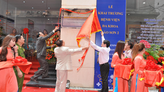 Bệnh viện Đa khoa Bảo Sơn 2 bắt đầu khánh thành, đi vào hoạt động