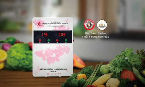 Máy tạo khí ozone làm sạch đa năng S01 - Ảnh: Dương Phan