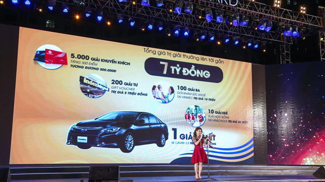 Bà Nguyễn Trần Như Hoa – Giám đốc điều hành VinID – phát biểu khai mạc chương trình