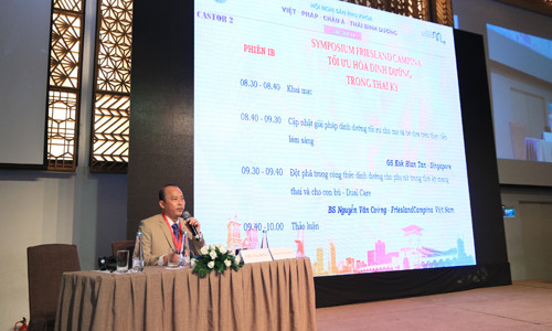 Ths Bs Lê Quang Thanh phát biểu khai mạc hội nghị