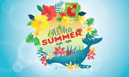 'Oanh tạc' thiên đường ăn chơi Aloha Summer tại Big C Thăng Long 