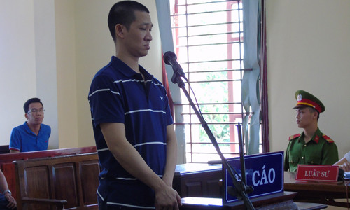 Bị cáo Trường tại tòa - Ảnh: Kim Hà.