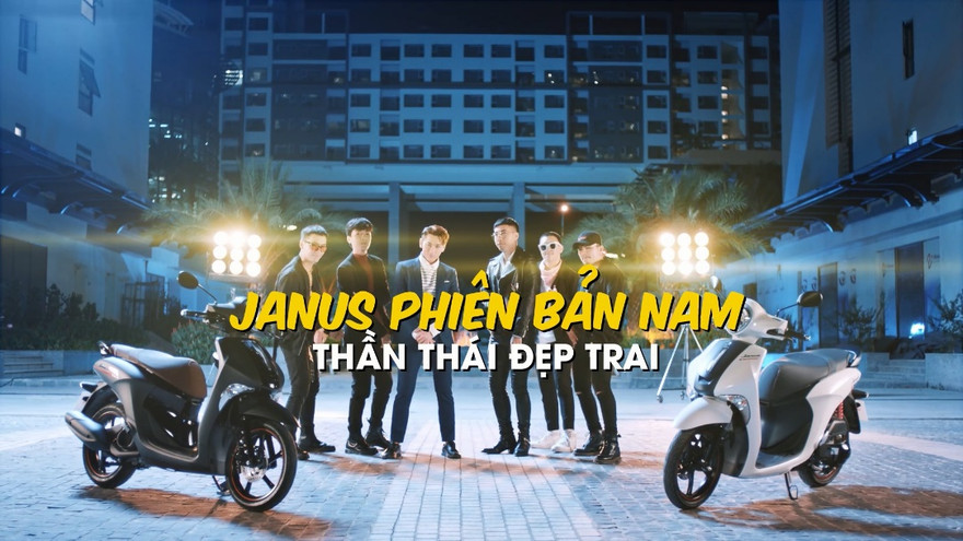 “Thần thái” phiên bản Yamaha Janus Boys đang gây sốt mạng xã hội với sự thể hiện của Isaac và Only C