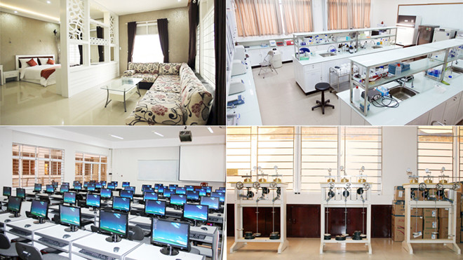 Cơ sở vật chất hiện đại tại ĐH Duy Tân đáp ứng nhu cầu giảng dạy và học tập của giảng viên và sinh viên