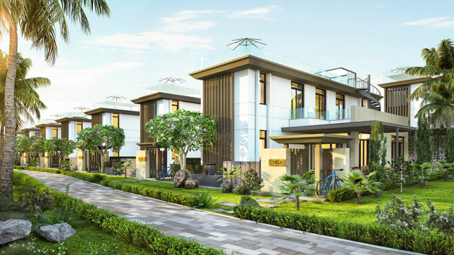 Phối cảnh biệt thự Cam Ranh Mystery Villas