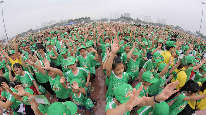 Đây là lần thứ 2 chương trình được tổ chức ở Hà Nội. Ông Ngũ Duy Anh, Vụ trưởng Vụ Công tác HS-SV, Bộ Giáo dục và Đào tạo, chia sẻ: “Mục tiêu của chương trình là hỗ trợ các địa phương triển khai các hoạt động phong trào thể dục thể thao, cung cấp trang th