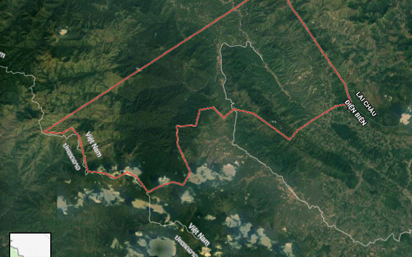 Tâm chấn động đất ở xã Chung Chải, huyện Mường Nhé và nằm trên vết đứt gãy Điện Biên.