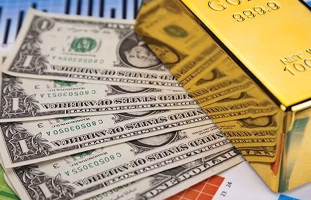 Sau tuần biến động, cuối tuần, giá vàng và USD chững lại 