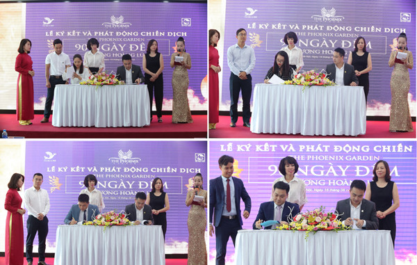 Hải Phát Land ký kết với các đại lý chiến lược phát triển dự án The Phoenix Garden