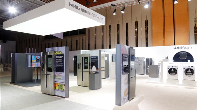 Các thiết bị gia dụng của Samsung thu hút tại Sea Forum 2016 