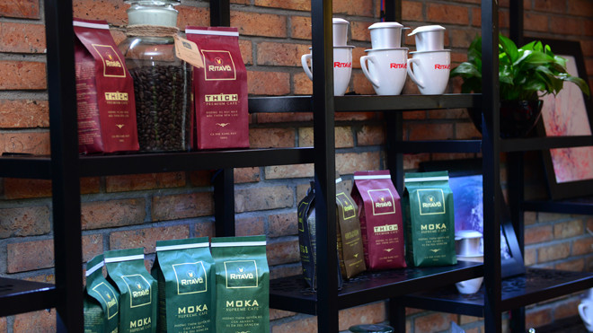 Chính thức ra mắt thương hiệu cà phê rang Xay Ritavõ 