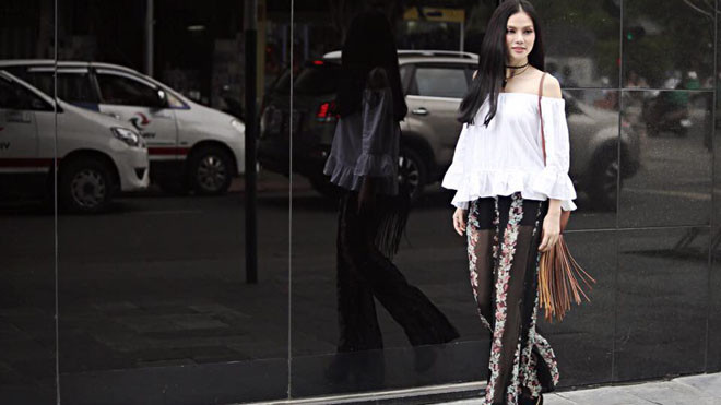 Nhan sắc tươi trẻ của bà mẹ một con Thu Thủy 