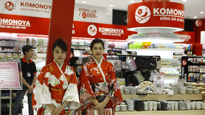 Rực rỡ sắc màu tại Aeon mall Long Biên