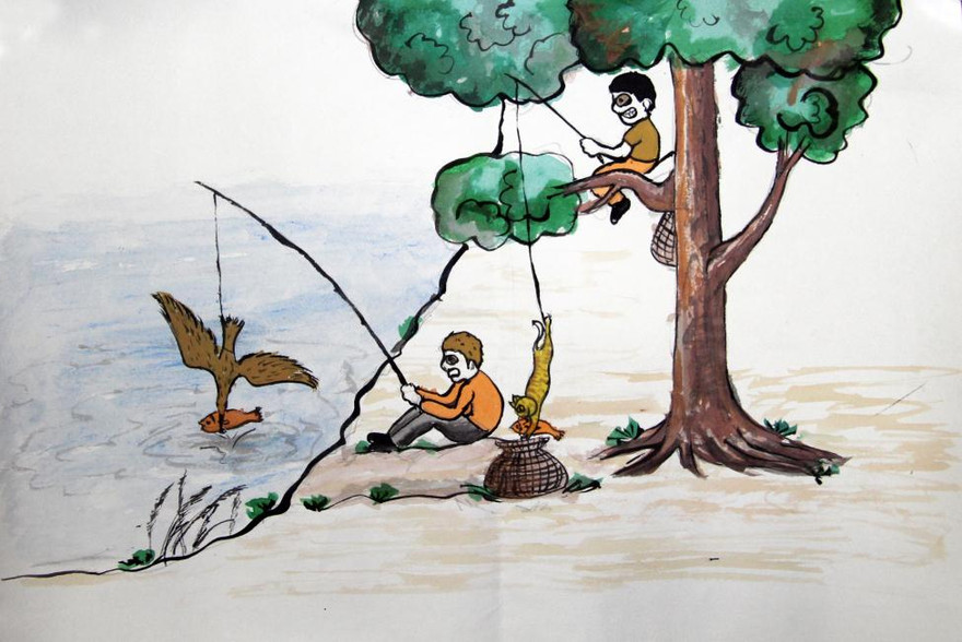 Bức Tranh: “Camera 360” – Tác giả: Nguyễn Tùng Dương