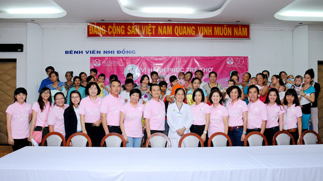 Nuskin Việt Nam thực hiện các hoạt động thiện nguyện