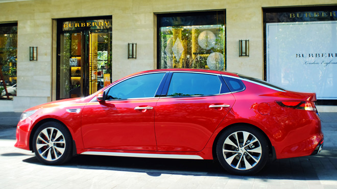 Kia Optima mới ngày càng hấp dẫn 