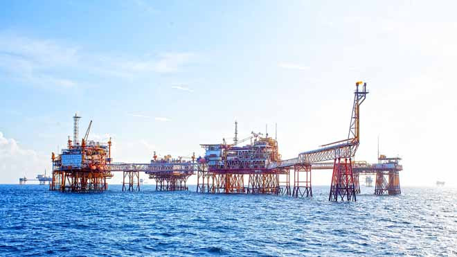 Cụm giàn công nghệ trung tâm số 2 mỏ Bạch Hổ