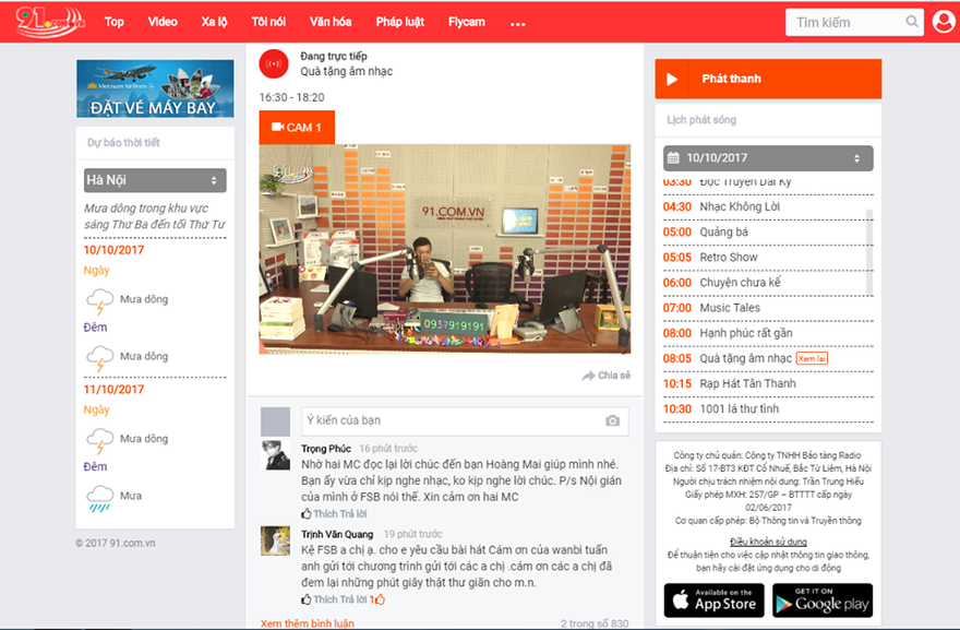 91.com.vn - mạng xã hội chuyên biệt về giao thông đầu tiên ở Việt Nam