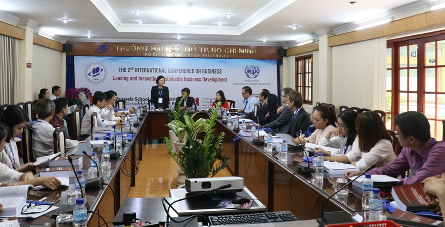 Hội thảo quốc tế “Dẫn dắt và đổi mới hướng đến phát triển kinh doanh bền vững”