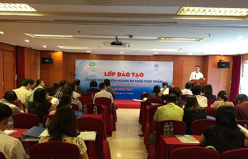Khai giảng khóa đào tạo nghiệp vụ thanh tra chuyên ngành An toàn thực phẩm
