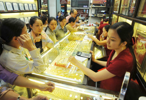 Tuần mới, giá vàng tiếp tục giảm. Ảnh minh họa