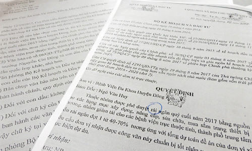 Xuất hiện văn bản giả mạo chữ ký Bộ trưởng Kế hoạch & Đầu tư