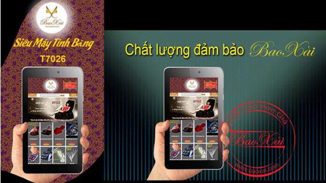 Máy tính bảng 7inch siêu rẻ giá 849.000đ