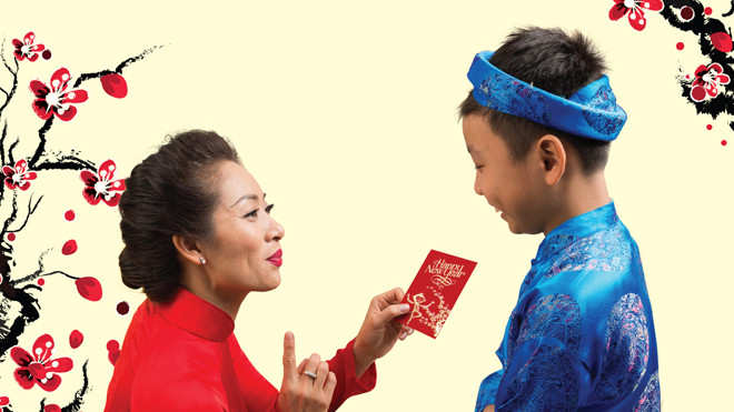 Lì xì Tết ý nghĩa cho con 