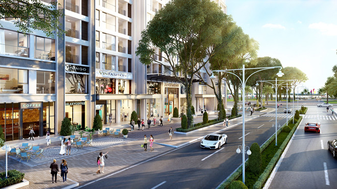 Shophouse sở hữu vị trí đắc địa nhất trong quần thể Vinhomes Central Park