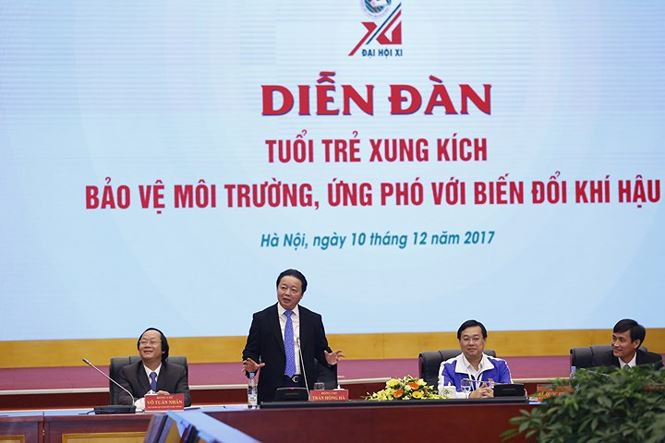 Thanh niên đối thoại với Bộ trưởng TN-MT