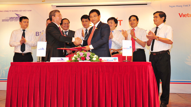 VietinBank bắt tay Đường sắt Việt Nam thực hiện nhiều dự án