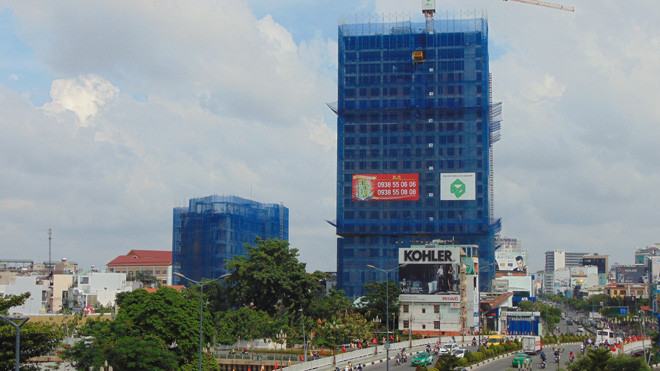 The Prince (Quận Phú Nhuận) đã hoàn tất phần thân và đang thi công triển khai hoàn thiện 