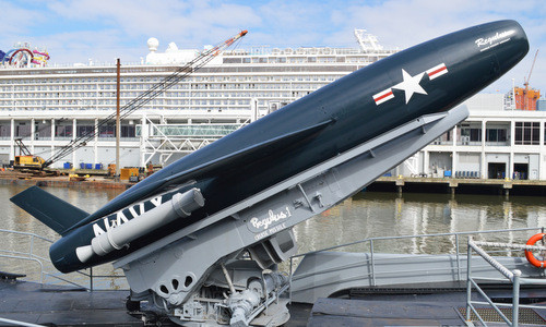 Một quả Regulus I còn được lưu giữ tại bảo tàng. Ảnh: Wikipedia.