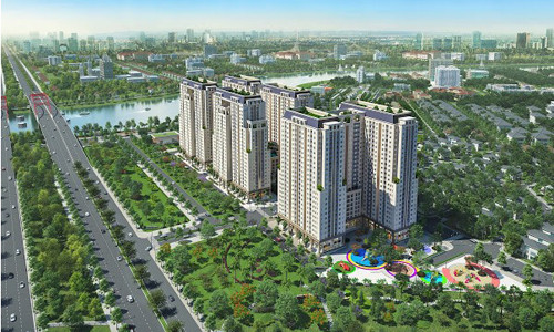Triển khai khu cao ốc ven sông Dream Home Riverside 