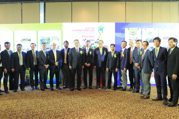 Ban Lãnh Đạo của Nhựa Rạng Đông Long An và Sojitz PlaNet