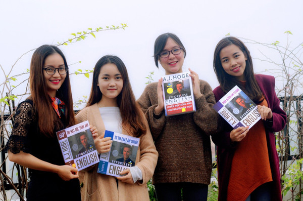 Bộ 4 cuốn sách Effortless English của Thầy AJ Hoge