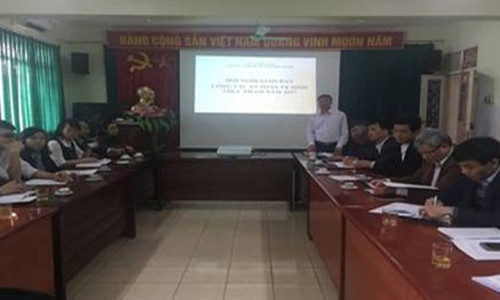 Hội nghị giao ban công tác ATVSTP năm 2017