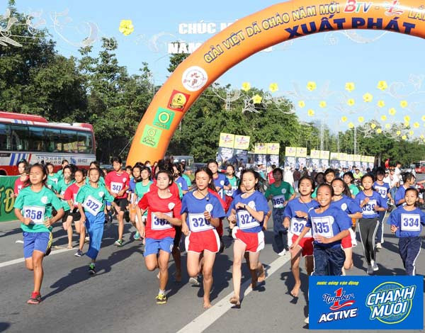 Giải là một nét đẹp đầy ý nghĩa cho ngày đầu năm mới.